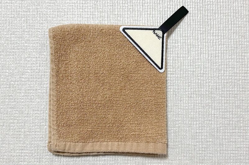 ループタオルのヒモを真ん中に付ける 作り方5選!手縫いOK