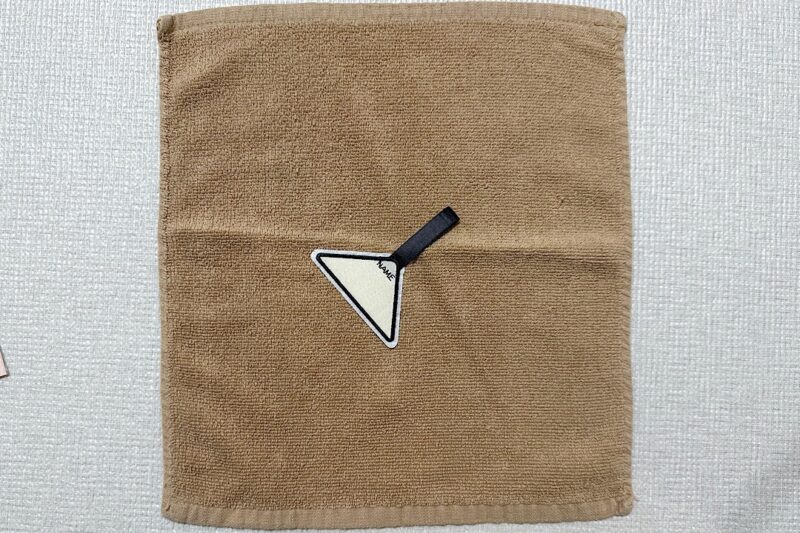 ループタオルのヒモを真ん中に付ける 作り方5選!手縫いOK