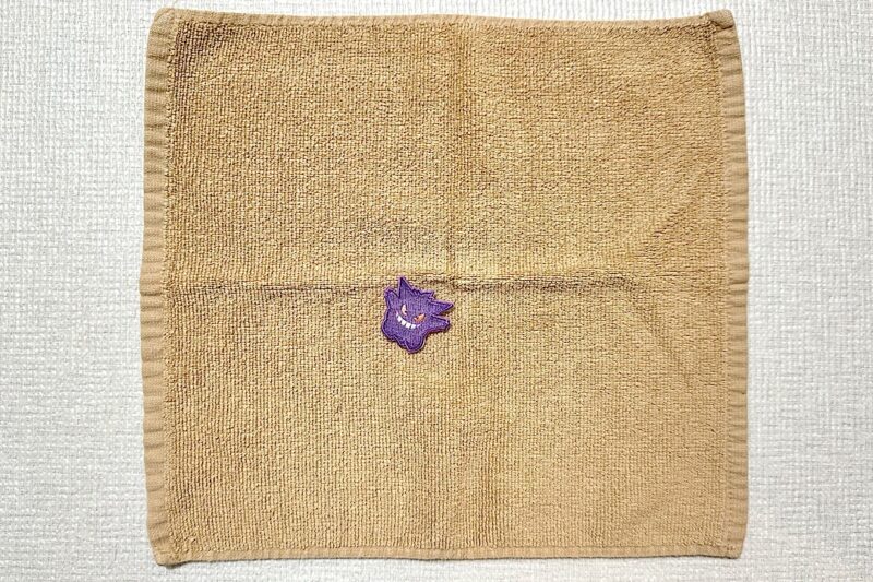 ループタオルのヒモを真ん中に付ける 作り方5選!手縫いOK