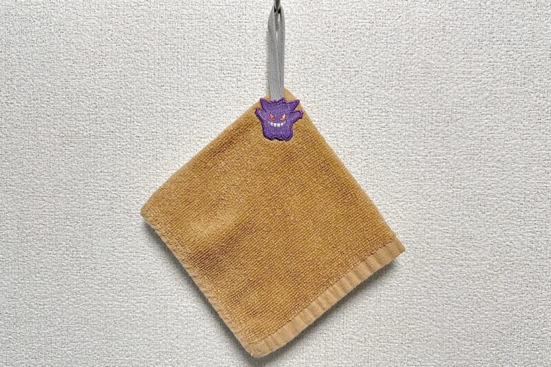 ループタオルのヒモを真ん中に付ける 作り方5選!手縫いOK