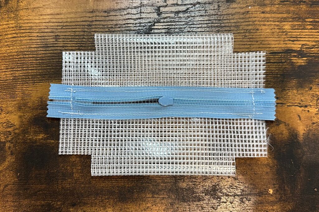 100均材料で裏地なしスクエアポーチの作り方