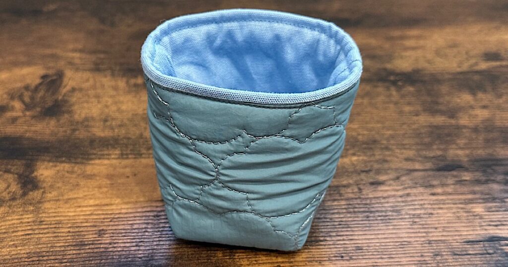【ハギレ活用】かんたん小物入れボックスの作り方