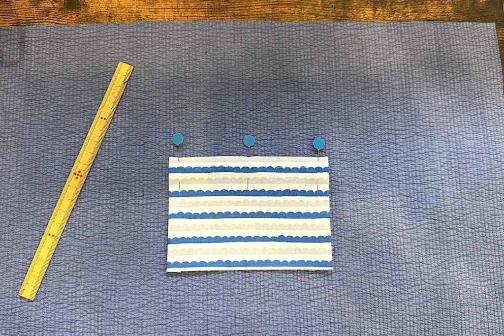 ヌビキルトのシンプルレッスンバッグの作り方｜裏地ありマチなし