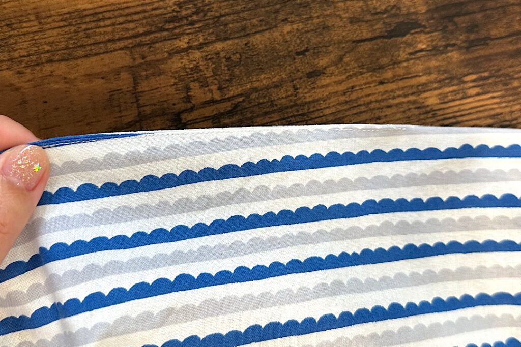 ヌビキルトのシンプルレッスンバッグの作り方｜裏地ありマチなし