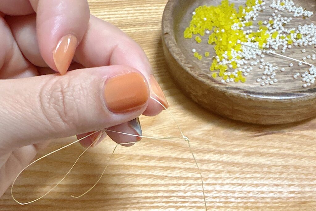 こんぺいとうネックレスキットを作ってみた感想|ハンドメイドビーズアクセサリー