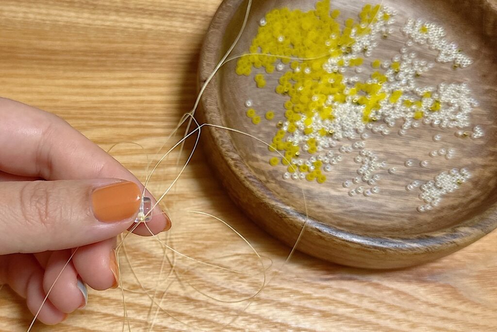 こんぺいとうネックレスキットを作ってみた感想|ハンドメイドビーズアクセサリー