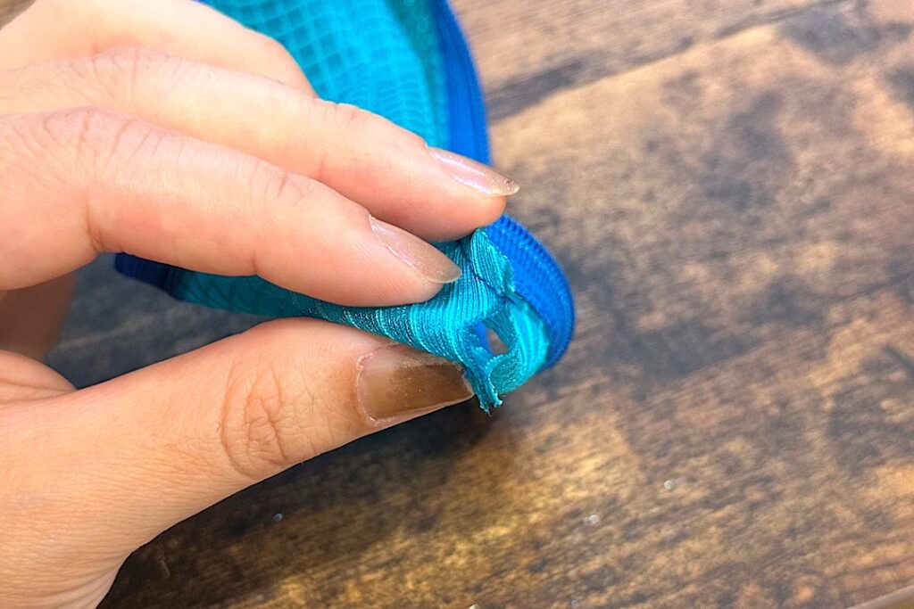 鉛筆が入るペンケースの作り方|20センチファスナー使用、裏地ありなし