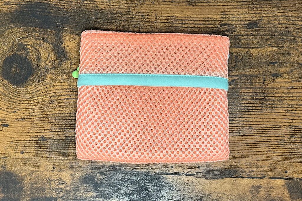 ポケットティッシュケース付きファスナーポーチの作り方