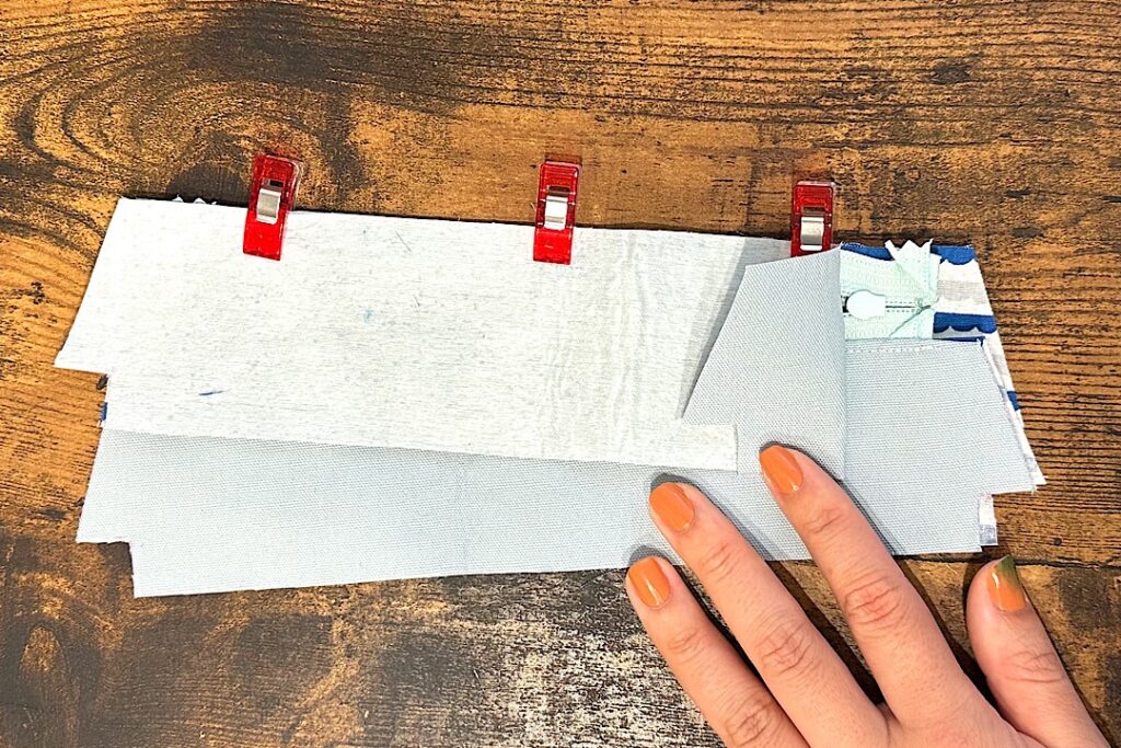 鉛筆が入るペンケースの作り方|20センチファスナー使用、裏地ありなし