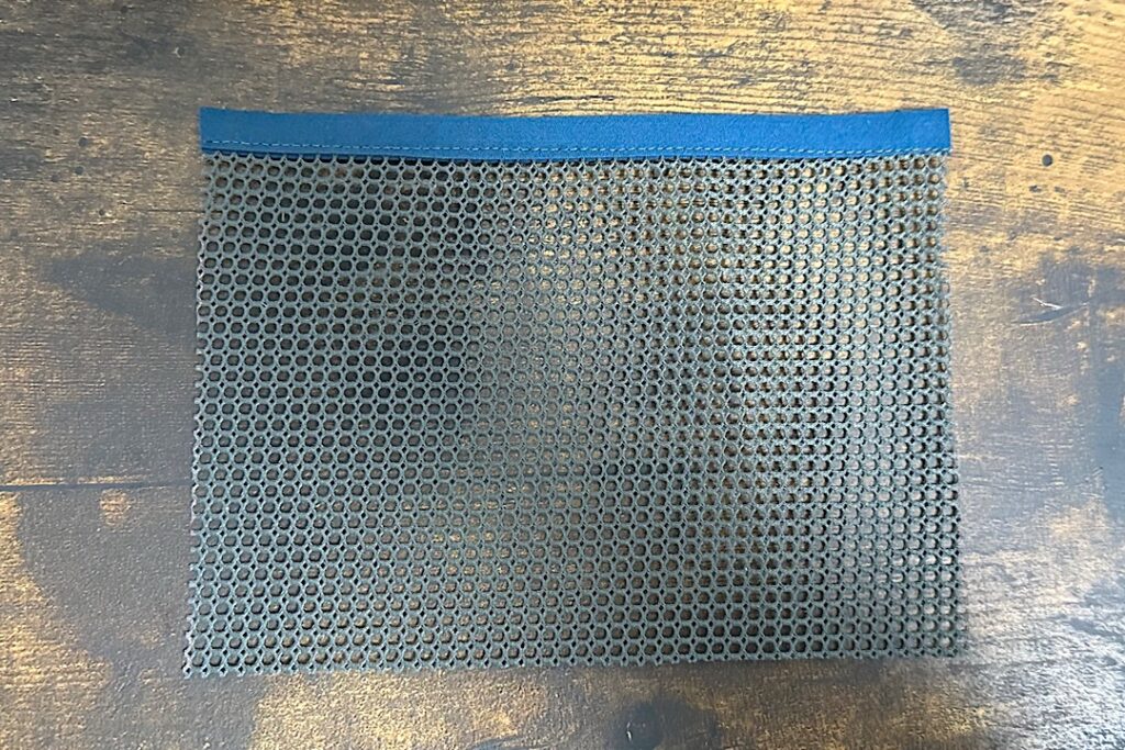 ふたなし・メッシュポケット付き移動ポケットの作り方