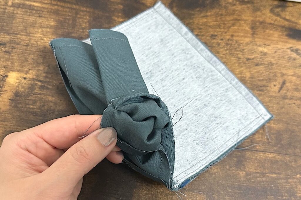 ふたなし・メッシュポケット付き移動ポケットの作り方