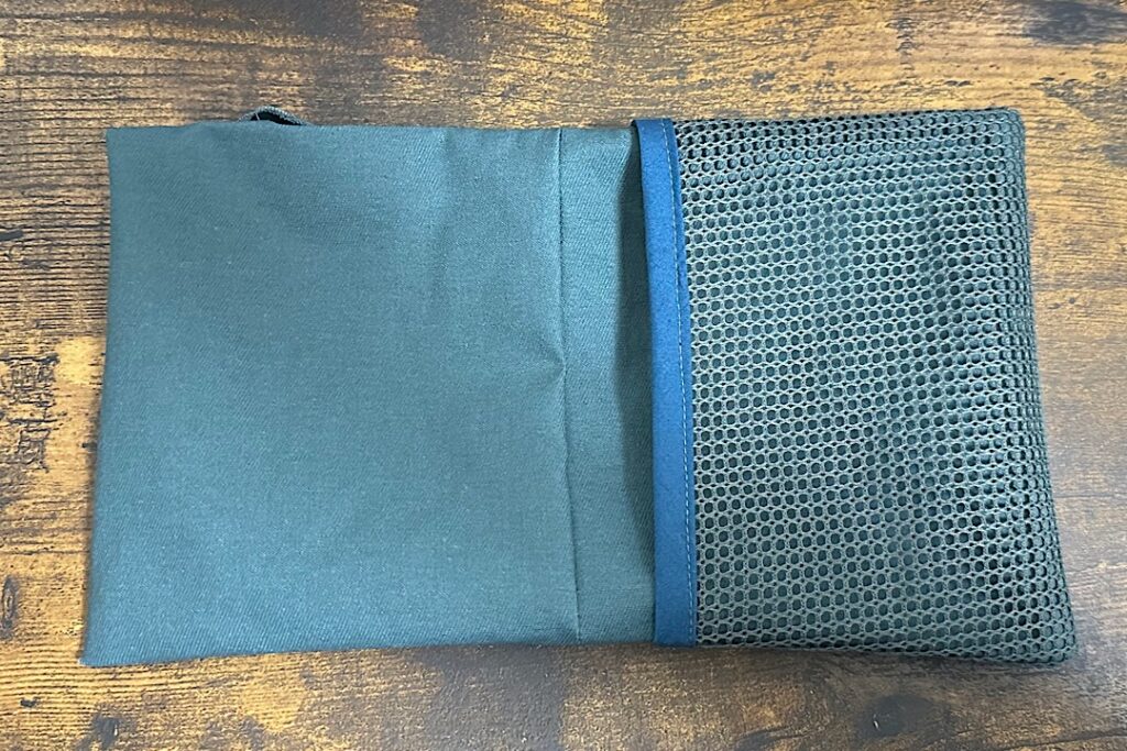 ふたなし・メッシュポケット付き移動ポケットの作り方