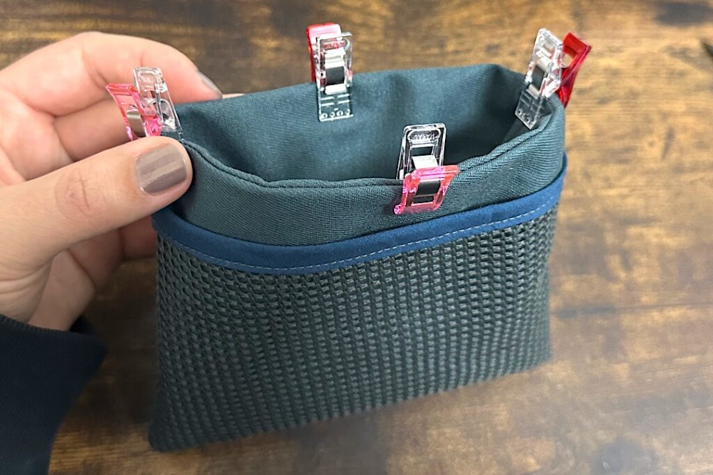 ふたなし・メッシュポケット付き移動ポケットの作り方