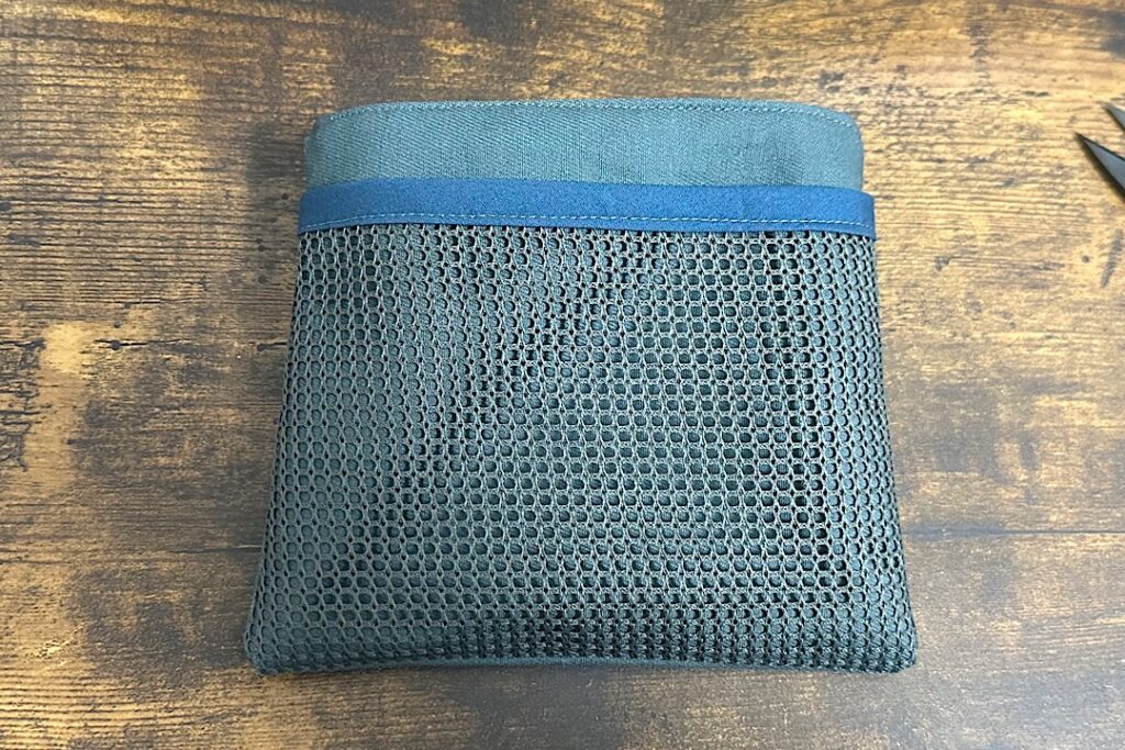 ふたなし・メッシュポケット付き移動ポケットの作り方