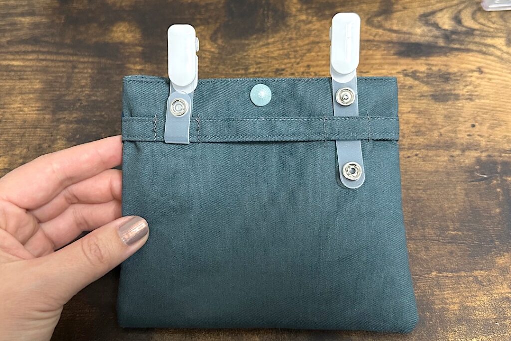 ふたなし・メッシュポケット付き移動ポケットの作り方