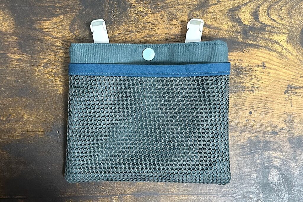 ふたなし・メッシュポケット付き移動ポケットの作り方