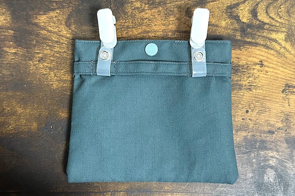 ふたなし・メッシュポケット付き移動ポケットの作り方