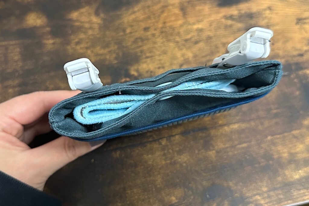 ふたなし・メッシュポケット付き移動ポケットの作り方