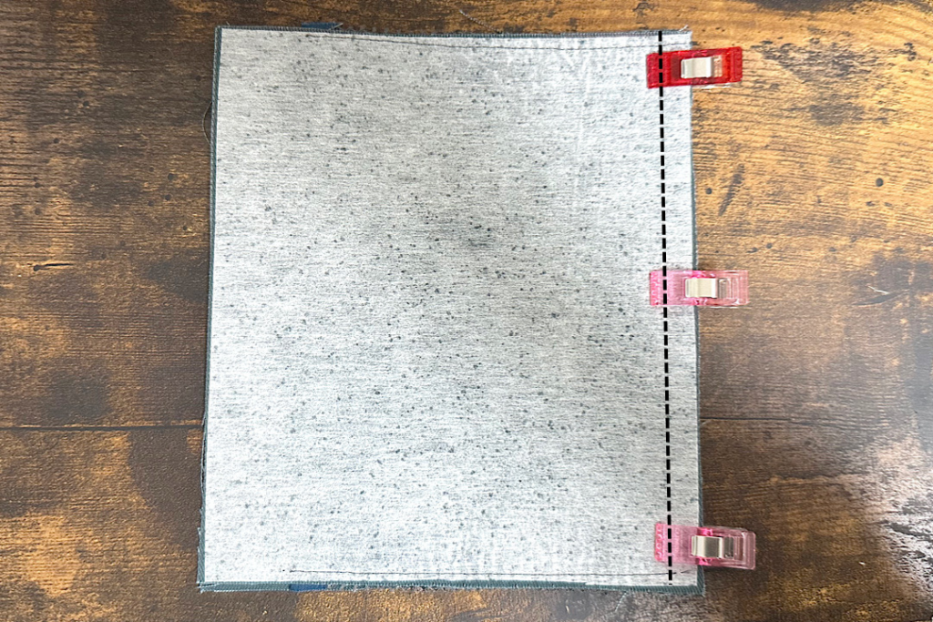 ふたなし・メッシュポケット付き移動ポケットの作り方