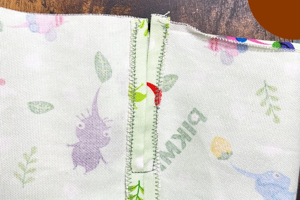 巾着袋の作り方 裏地なし・マチなし・片ひもでかんたん