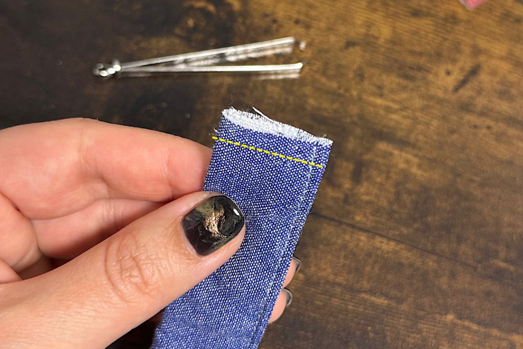 型紙なし 子ども用エプロンの作り方 ゴムタイプで着脱かんたん