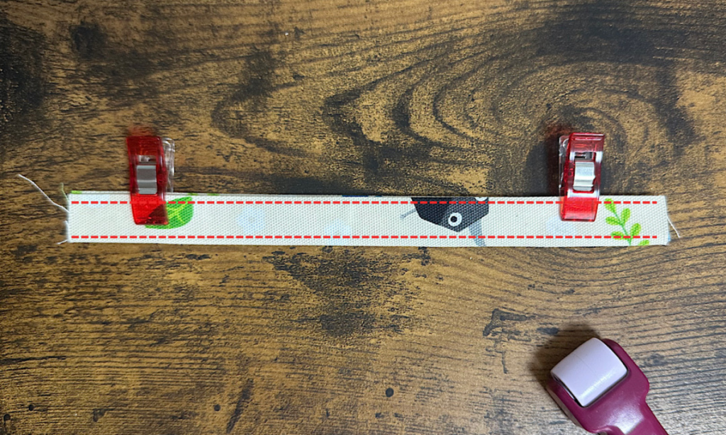 トートバッグのような外ポケット付きレッスンバッグの作り方