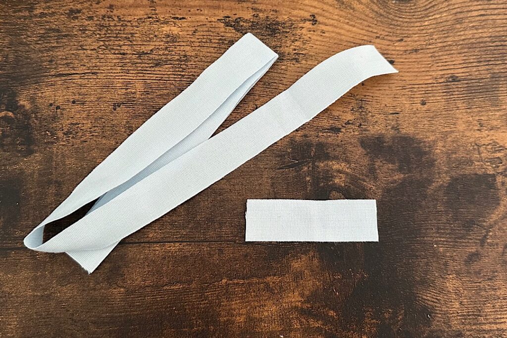 シワになりにくい給食ナフキンの作り方｜裏地なし、額縁仕立て